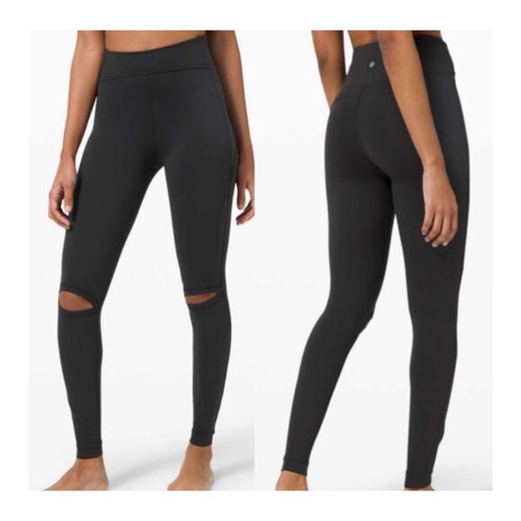 Lululemon Rare Force Within High-Rise Tight 28" Black Size 4 - Picture 1 of 6
